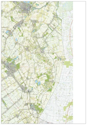 Topografische kaart Westerwolde
