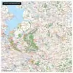 Kaart Oost-Nederland