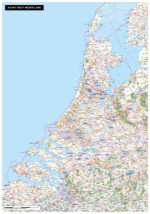 Kaart West-Nederland