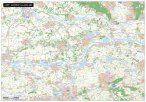 Kaart Zuidwest-Gelderland